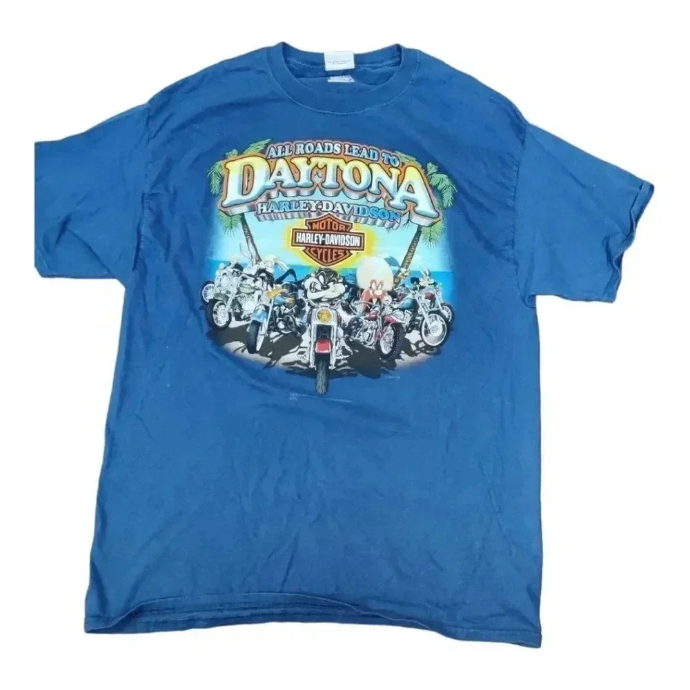 Harley-Davidson looney toons 2013 Daytona T-shirt l/xl rare